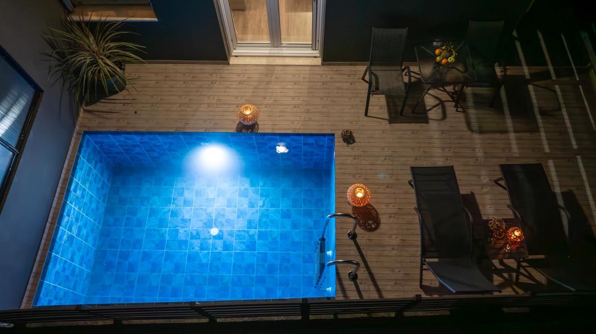 شقة 7Thheaven Luxury Aprts خانيا المظهر الخارجي الصورة