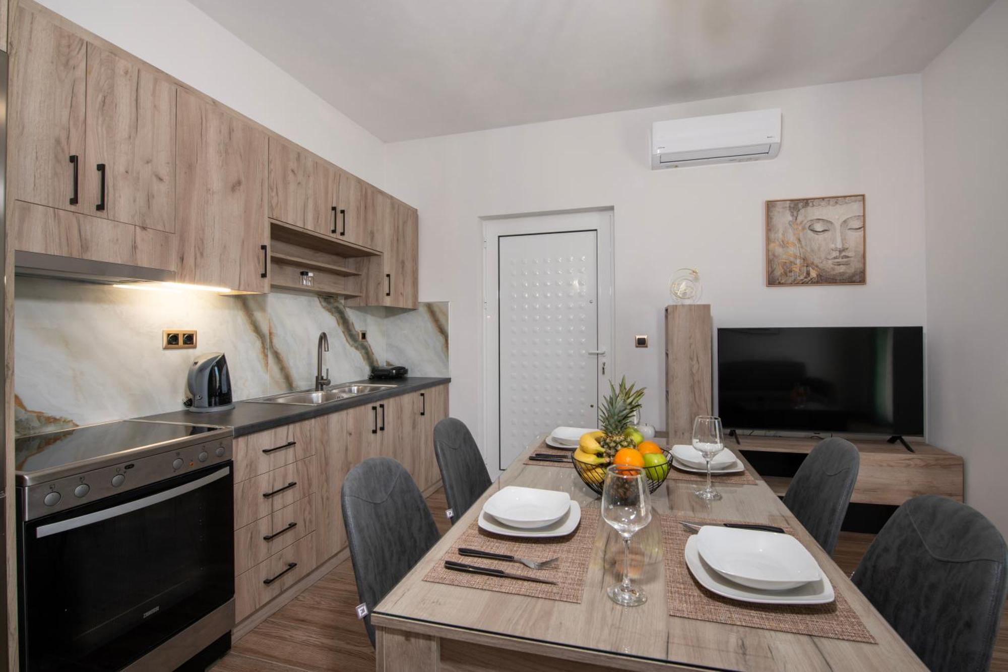 شقة 7Thheaven Luxury Aprts خانيا المظهر الخارجي الصورة